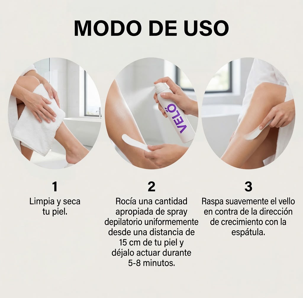 Espuma Depilatoria Sin Dolor