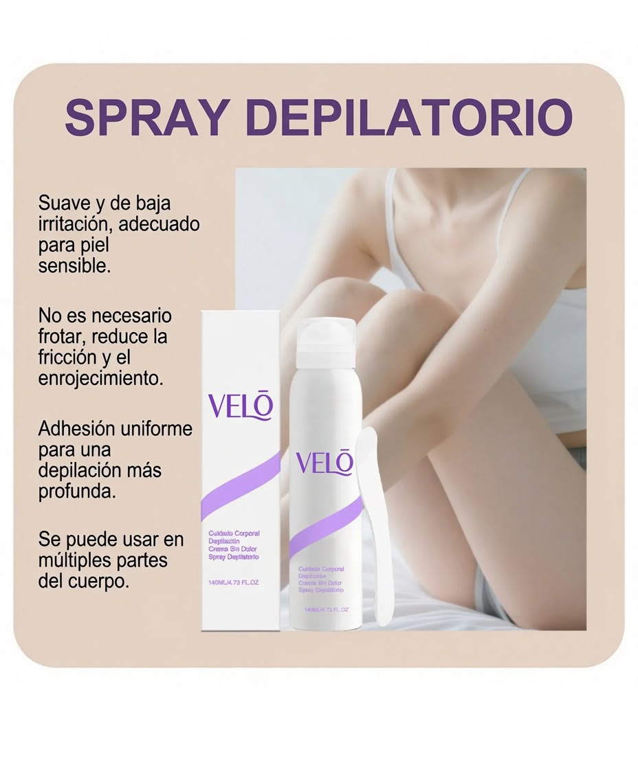 Espuma Depilatoria Sin Dolor